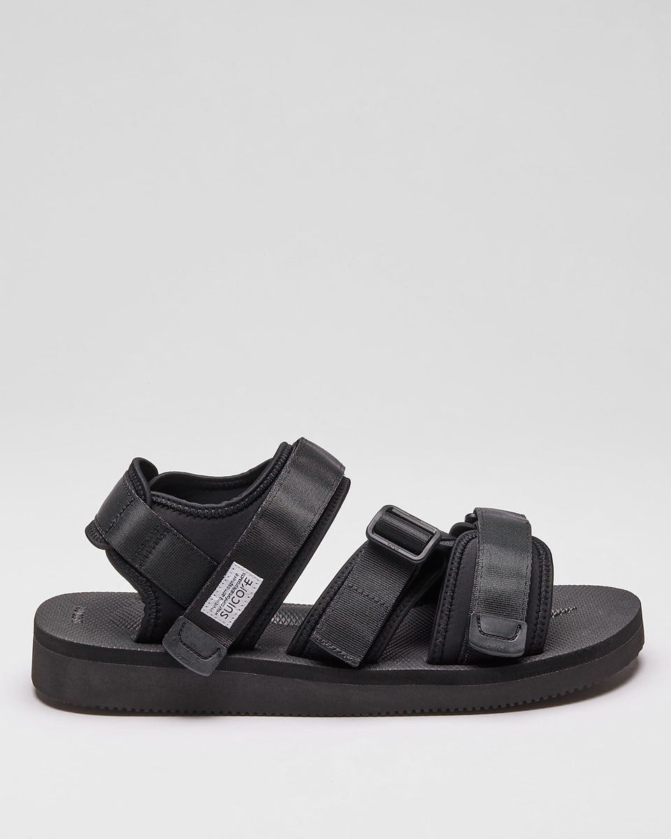 tomo　SUICOKE 28cm スイコック 黒 KISSE cab セール】KISEE-Cab - Black（サンダル）｜SUICOKE（スイコック
