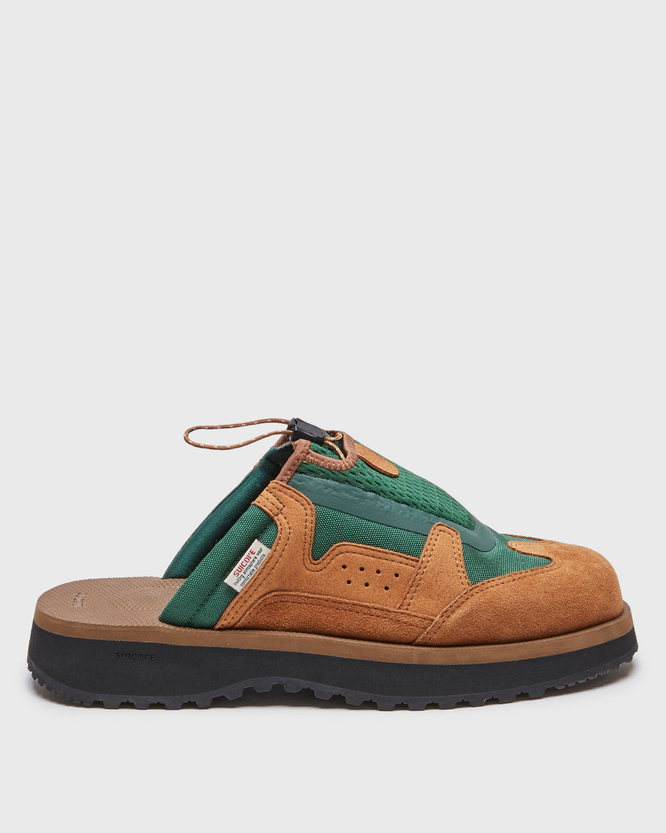 サンダル・ミュール SUICOKE SLIPPER (OG061M2AB BROWN) サンダル・ミュール SUICOKE SLIPPER (OG061M2AB BROWN
