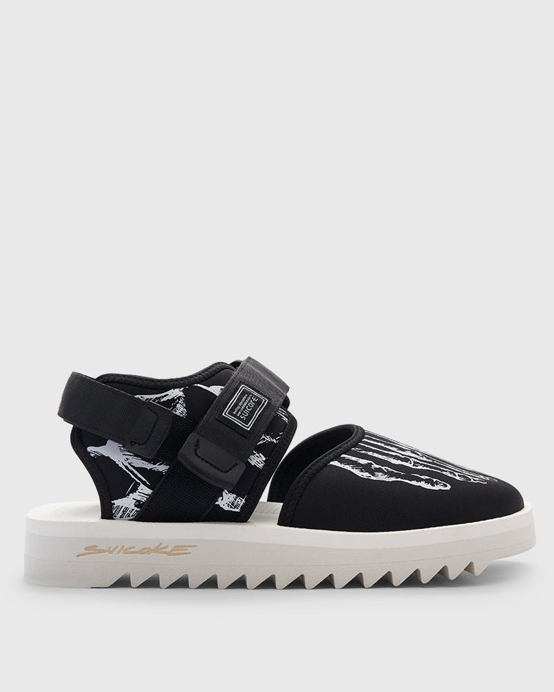 靴 SUICOKE X JOSHUA VIDES BITA-V SANDALS Joshua Vides' Suicoke Shoes Are Skeletonized & Bone-y
