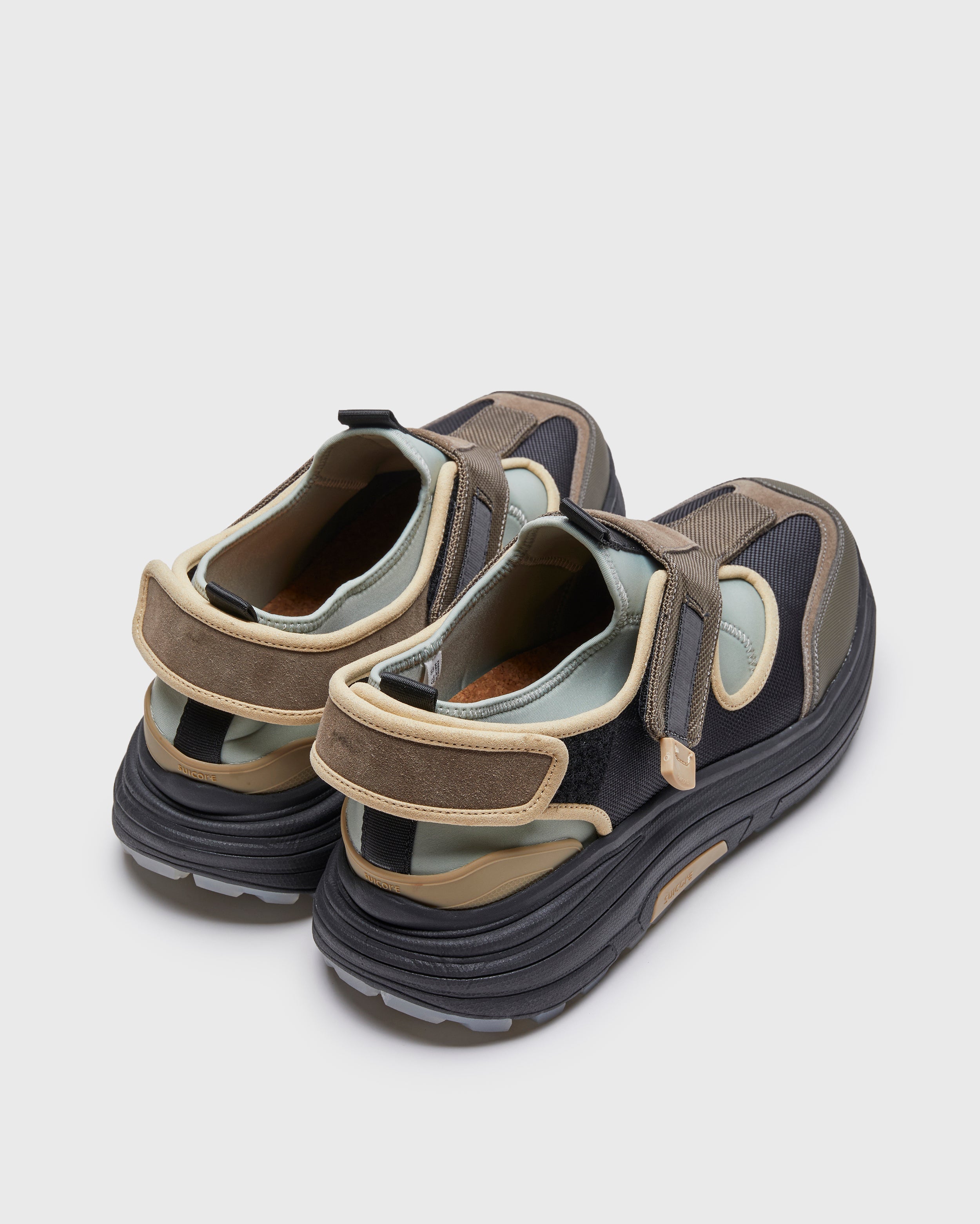［新品未使用］SUICOKE TRED 23cm Suicoke Men's Tred Sneakers in Black Suicoke